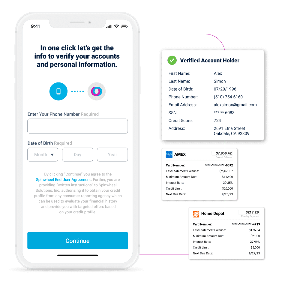 1-Click Debt Relief Intake