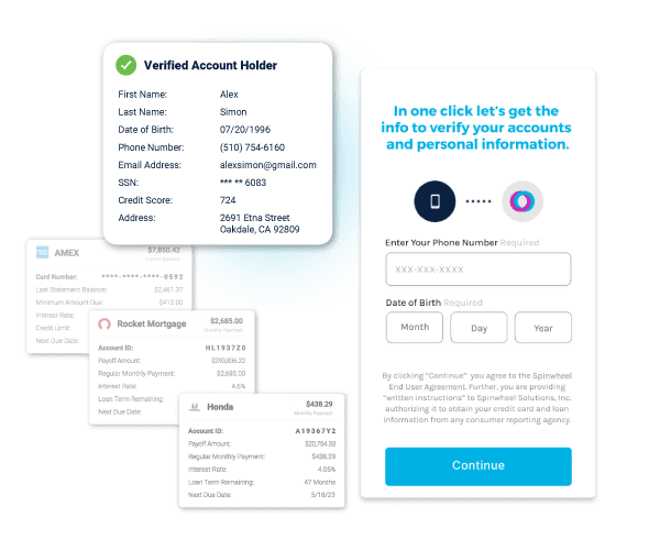 1-Click Debt Relief Intake